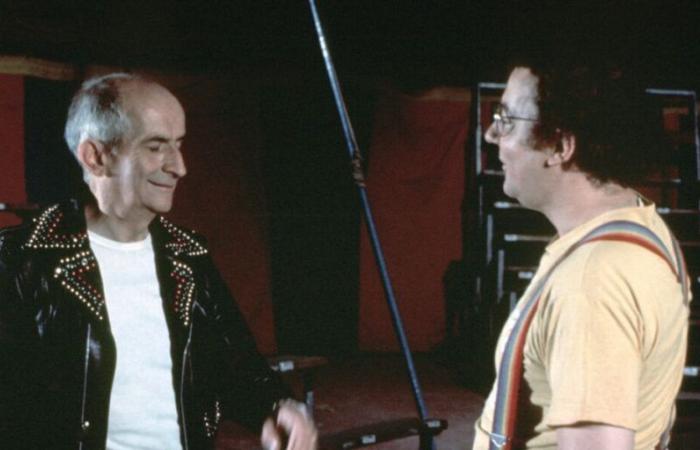 quand Louis de Funès s’amusait du comportement de Coluche sur le tournage de L’Aile ou la Cuisse