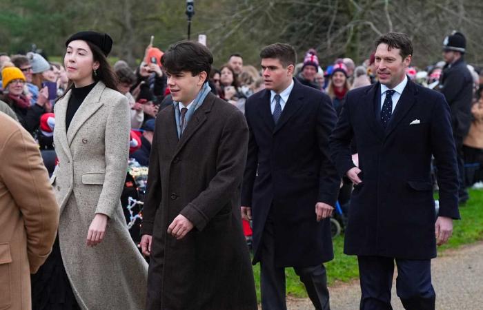 Le petit-fils de la princesse Margaret présente sa petite amie au roi Charles III lors de la messe de Noël