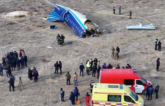 Crash d’un avion au Kazakhstan | L’Azerbaïdjan pense qu’un missile russe est impliqué