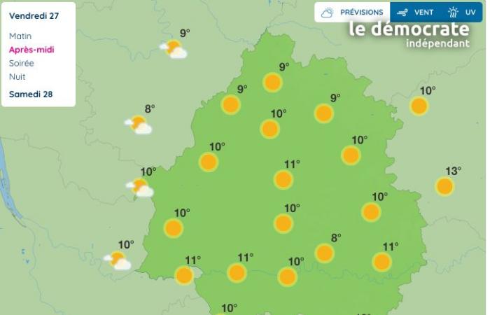 Dordogne. Quelle est la météo pour ce vendredi 27 décembre ?