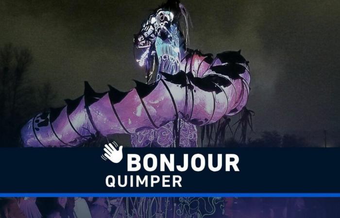 Les festivités de Noël continuent et une belle histoire : Bonjour Quimper !