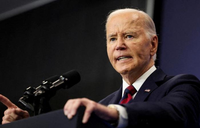 Le geste de Joe Biden