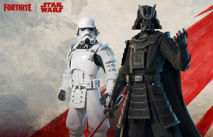 Pour les fêtes de fin d’année, Fortnite lance la collection Star Wars Samurai