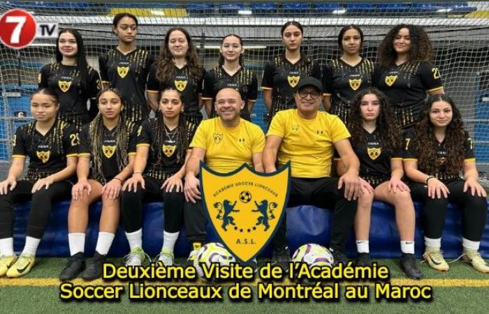 Deuxième visite de l’Académie de soccer des Lionceaux de Montréal au Maroc – Le7tv.ma