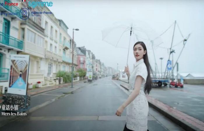 une star du cinéma chinois fait la promotion du département de la Somme