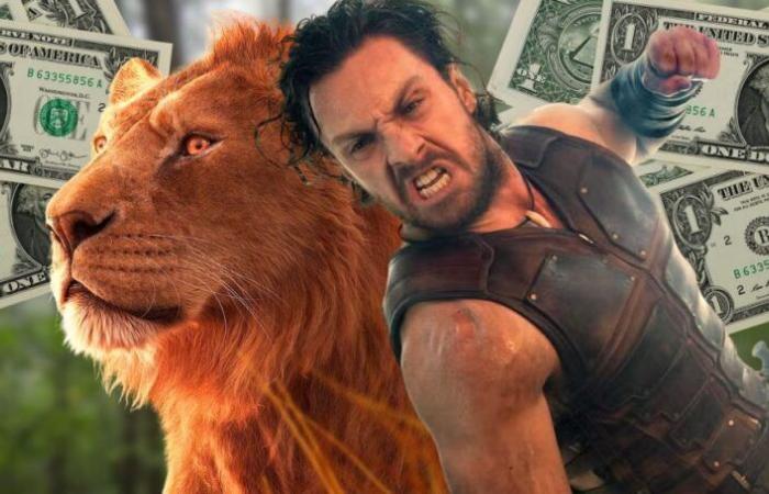 début décevant pour Mufasa, mais pas aussi humiliant que celui de Kraven