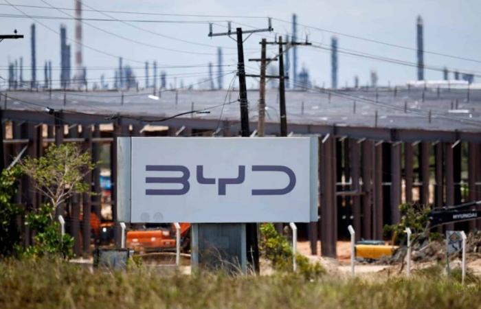 la construction de l’usine BYD au Brésil suspendue pour de sombres raisons