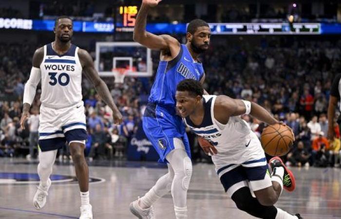 Luka Doncic blessé, les Wolves résistent au show de Kyrie Irving • Basket USA