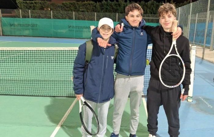 A Sète, début en trombe pour les joueurs du Barrou Tennis Club