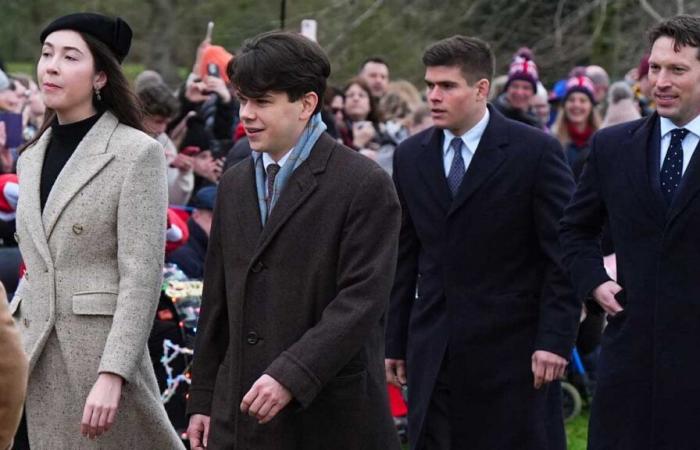 Le petit-fils de la princesse Margaret présente sa petite amie au roi Charles III lors de la messe de Noël