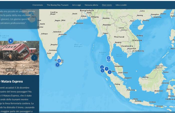 vingt ans plus tard, une story map pour raconter l’histoire du tsunami dans l’océan Indien – INGVterremoti