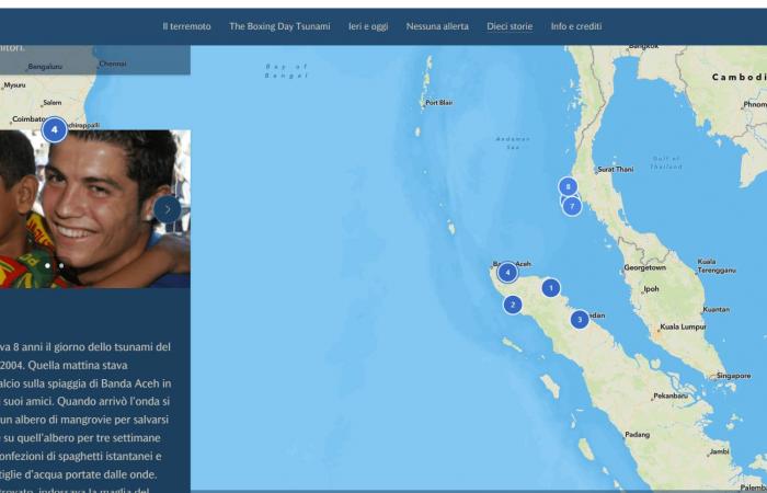 vingt ans plus tard, une story map pour raconter l’histoire du tsunami dans l’océan Indien – INGVterremoti