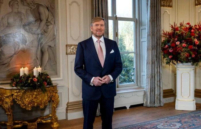 Le roi Willem-Alexander prononce le discours de tolérance de Noël