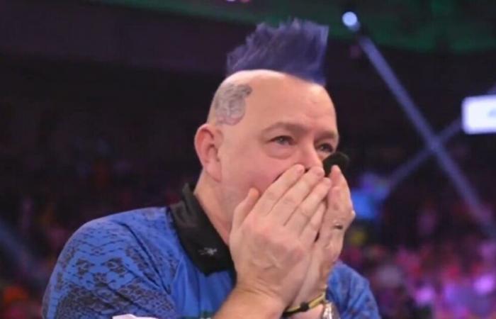 Interview de Peter Wright interrompue par Sky Sports alors que la star du Championnat du monde de fléchettes se débat | Autre