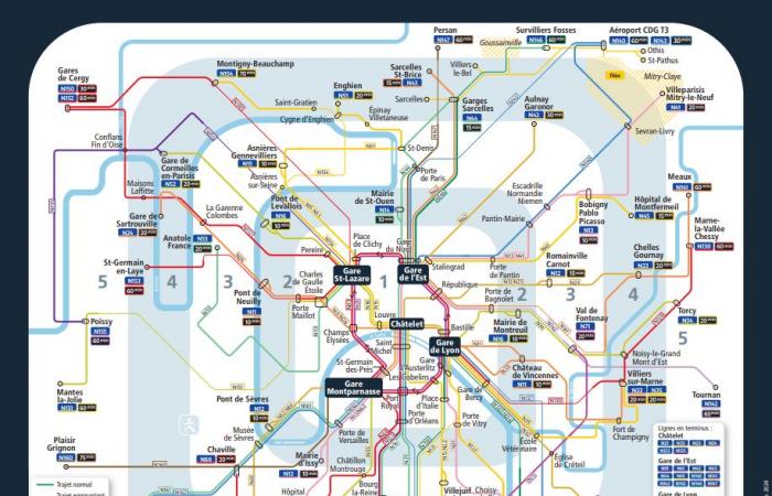 transport gratuit toute la nuit en Île-de-France