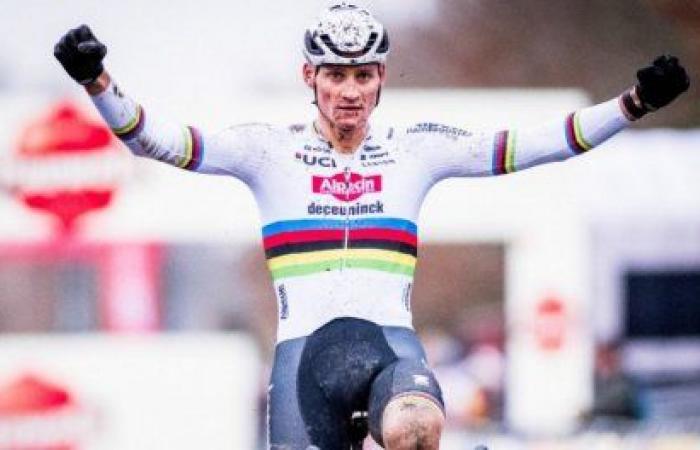 Van der Poel encore, Van Aert chute mais sans sérieux