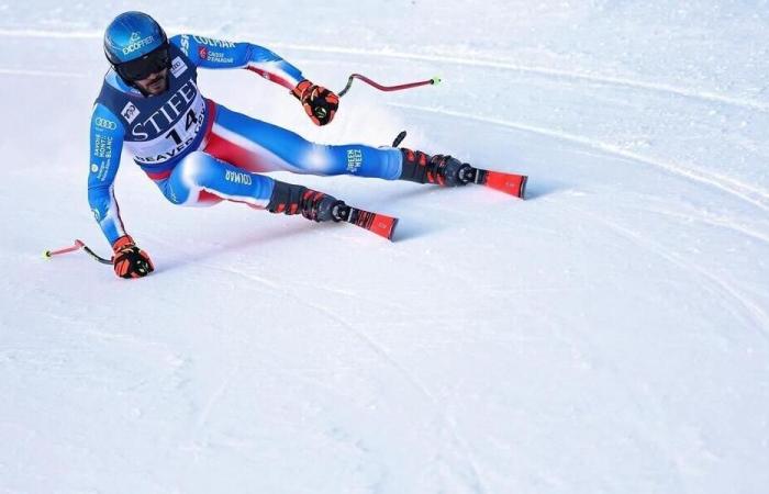 Ski alpin. Cyprien Sarrazin, victime d’une chute à Bormio, souffre d’un “hématome”