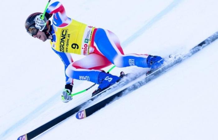 après la chute de Sarrazin, Allègre attaque la piste de Bormio