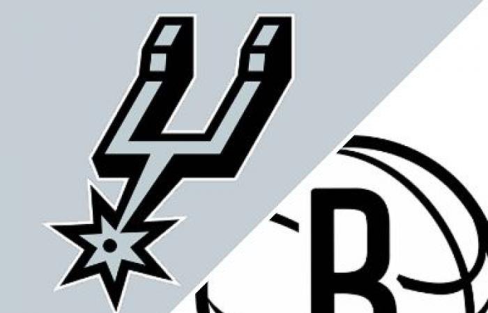 Spurs 96-87 Nets (27 décembre 2024) Récapitulatif du match