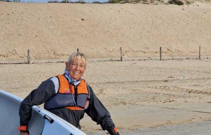 A 72 ans, cette « mamie sup » vendéenne réalise des performances en paddle