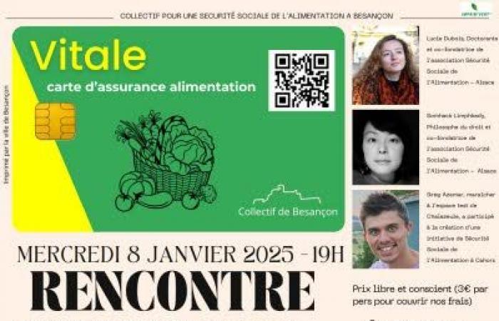 Expérimentations citoyennes de sécurité alimentaire sociale : Rencontre, conférence à Besançon