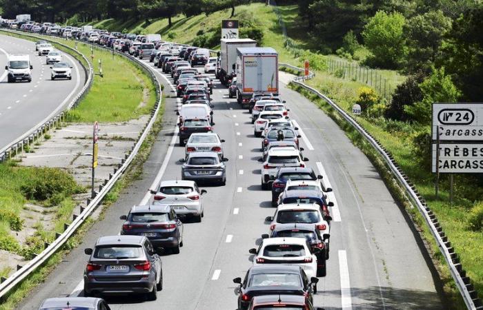 Un accident de la circulation en cours sur l’autoroute A61 près de Castelnaudary, les embouteillages entre Carcassonne et Narbonne sont terminés