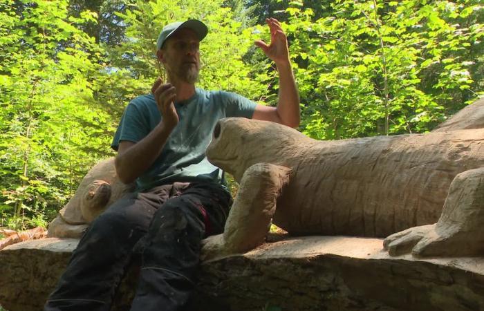 découvrez ces œuvres exposées en pleine nature dans le massif de Belledonne