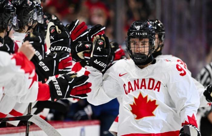 Mondial junior : le Canada affronte la Lettonie