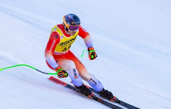 Comme Cyprien Sarrazin, Josua Mettler est tombé à Bormio