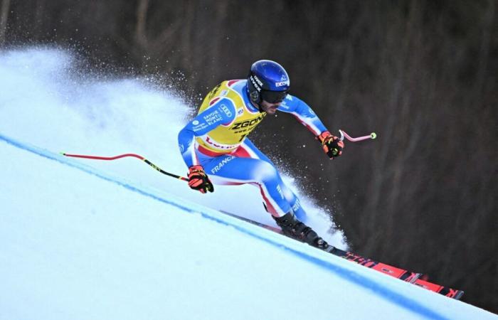 le skieur français a subi une lourde chute à l’entraînement