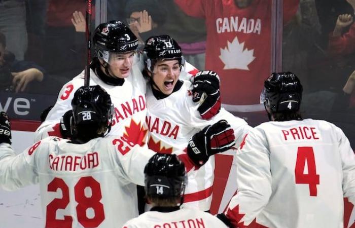 Une victoire en lever de rideau pour Équipe Canada Junior