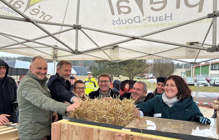 Haut-Doubs. Première pierre du centre dédié au réemploi à Bélieu – Doubs : toutes les informations locales