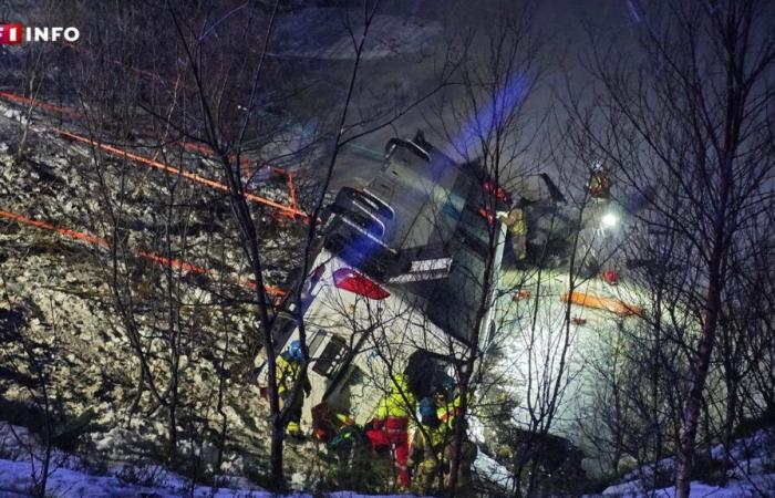 Norvège : trois morts après la chute d’un bus dans un lac gelé, des Français parmi les passagers