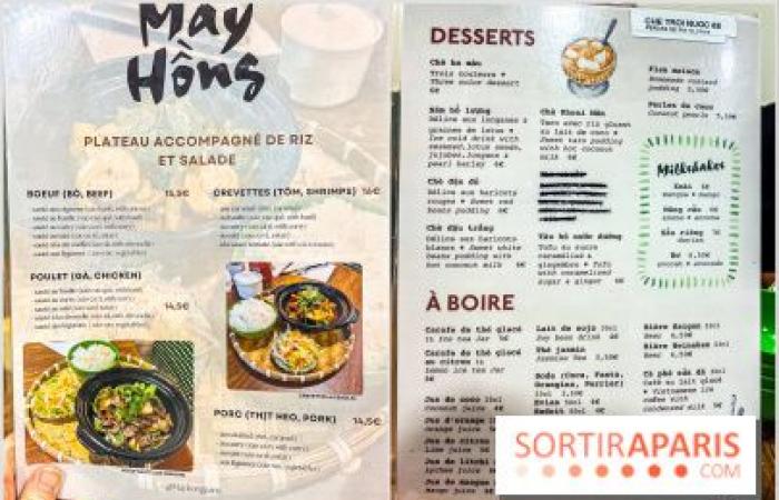 Mây Hồng 2, l’excellent restaurant vietnamien du 13ème arrondissement de Paris