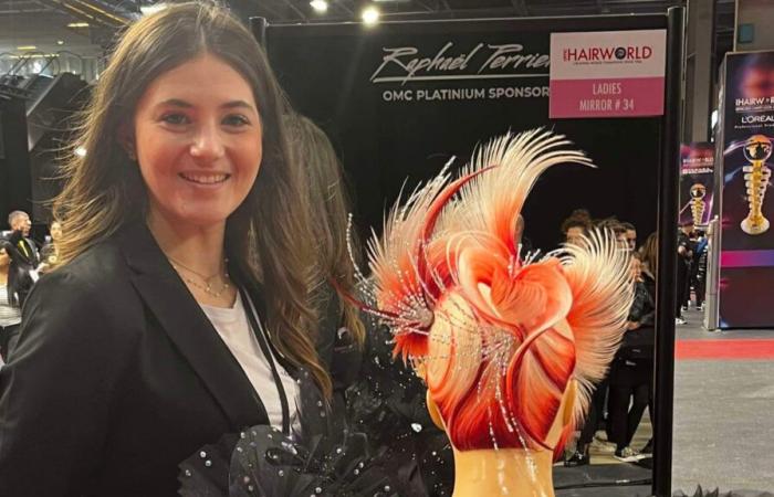 Une jeune Embrunaise Championne du Monde de Coiffure