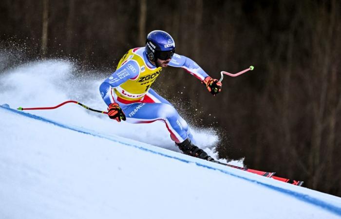 la piste de ski Milan-Cortina 2026 coincée après deux lourdes chutes, dont celle de Cyprien Sarrazin