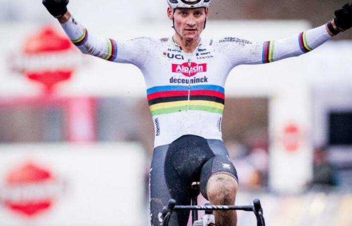 Cyclo-cross. Nouvelle victoire de van der Poel, Van Aert seulement 4ème pour son retour