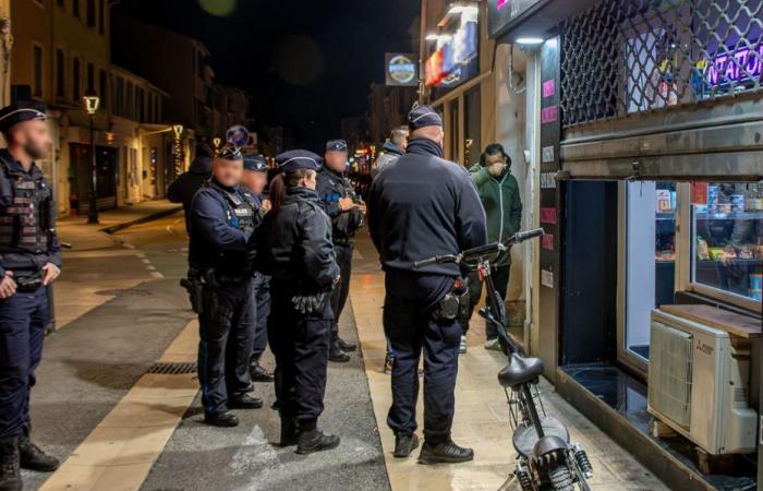 5 jours après le double meurtre à La Seyne-sur-mer, la ville et la police procèdent de nuit à des contrôles dans les commerces