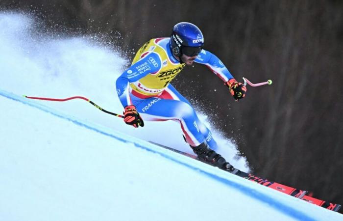 Cyprien Sarrazin victime d’une violente chute lors de l’entraînement pour la descente de Bormio