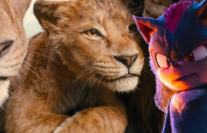 Mufasa et Sonic 3 se battent trop près pour être appelés