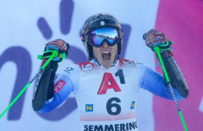 Federica Brignone remporte le slalom géant de Semmering devant Sara Hector, Marta Bassino septième