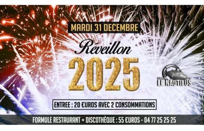 Découvrez les soirées du réveillon 2025 à Saint-Etienne.