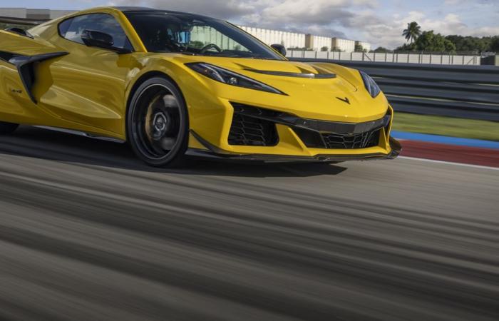 La Corvette ZR1 accélère plus brutalement que les supercars européennes