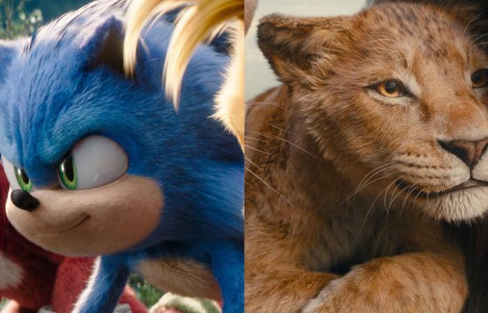 “Sonic 3”, “Mufasa” dans une bataille serrée pour la couronne