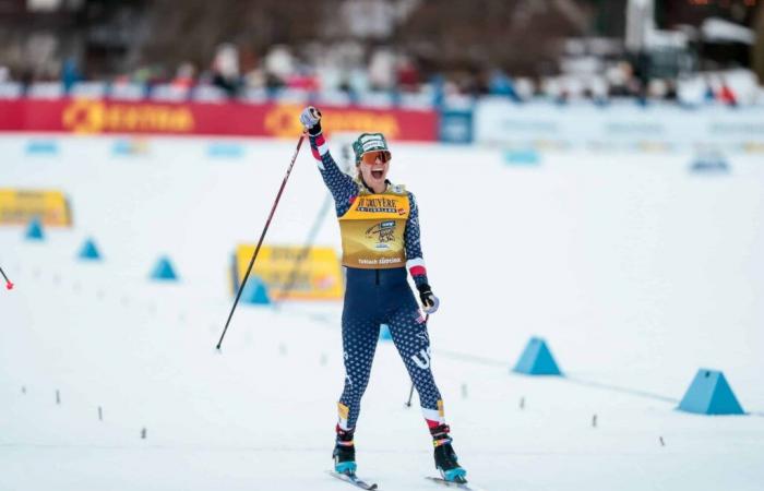 Ski de fond | Toblach : au bout du suspense, Jessie Diggins remporte le sprint skate d’ouverture du Tour de Ski | Magazine Nordique