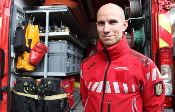 Comme Ewan, ces pompiers prennent de la hauteur dans le Finistère