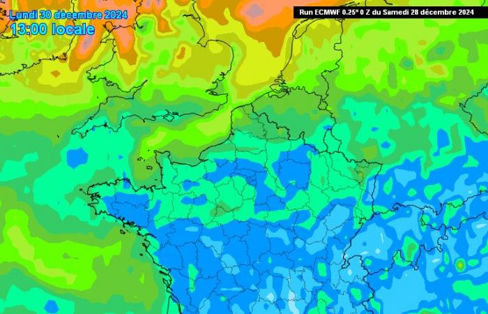 Une nouvelle tempête en France pour la nouvelle année ? Des rafales allant jusqu’à 130 km/h prévues par les modèles météorologiques