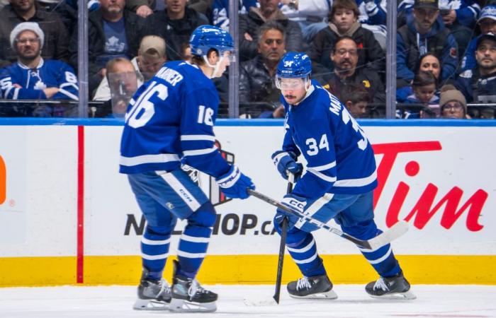 Mitch Marner est plus performant sans Auston Matthews dans l’alignement