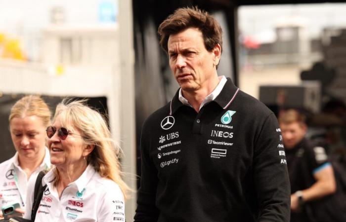 Toto Wolff met en avant le bon côté de Mercedes malgré les difficultés de la F1 en 2024.