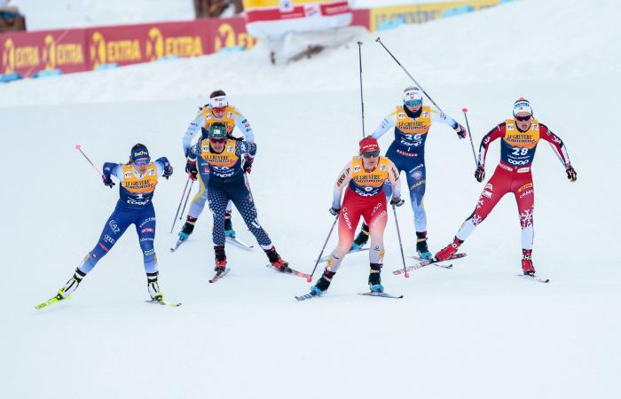 Diggins Electric dans Tour de Ski Opener. Gagne le sprint libre – FasterSkier